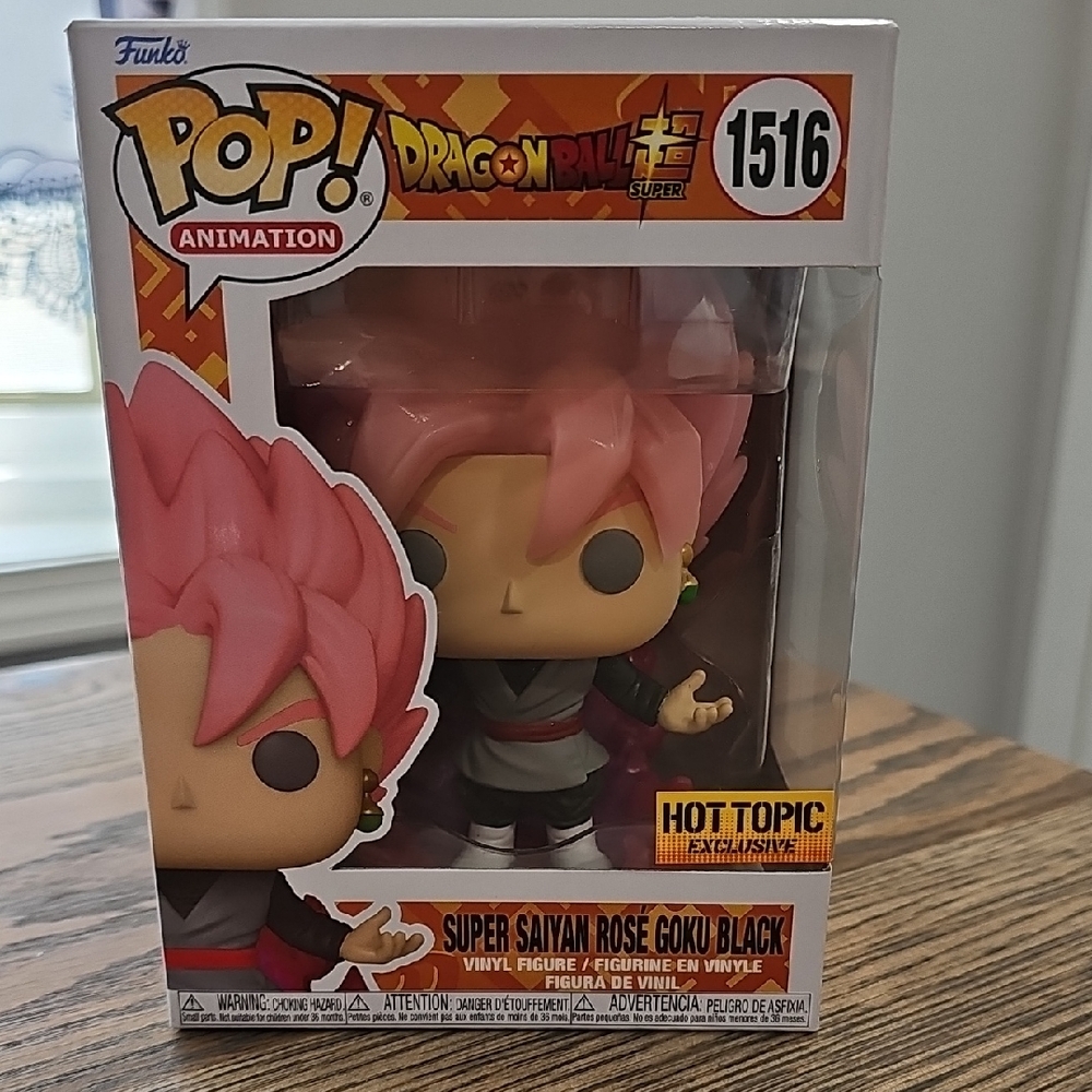 Funko Pop Dragon Ball Super Goku Black Exclusive